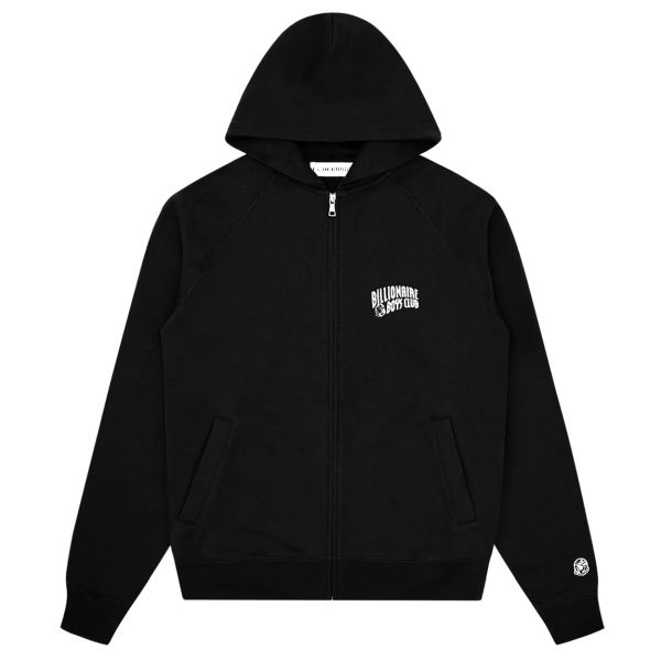 Billionaire Boys Club Small Arch Logo Zip Through Vest Zwart