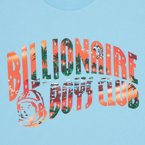 Billionaire Boys Club Tropical Island Fill Arch Logo T-shirt Blauw