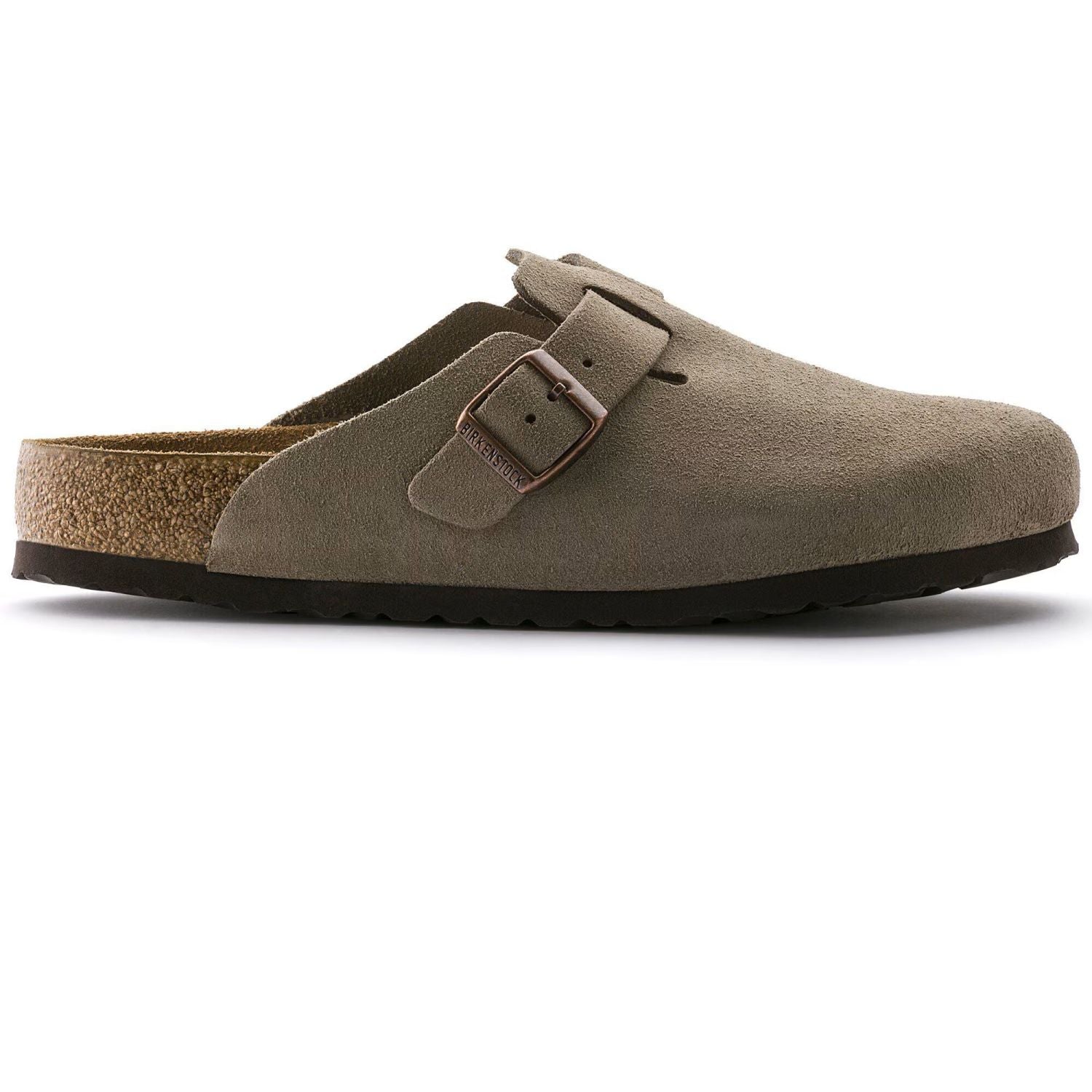 Birkenstock Boston Soft Regular Pantoffel Beige