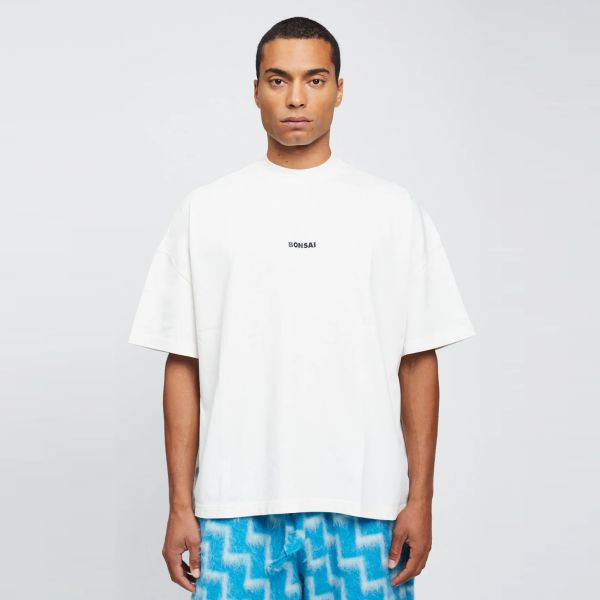 Bonsai Box Logo T-shirt Wit