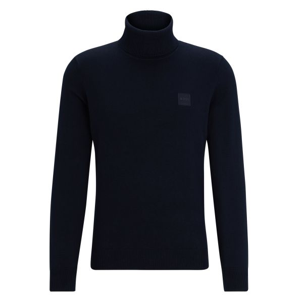 Boss Akiro Turtle Neck Sweater Navy