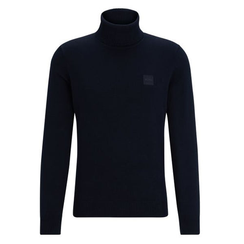 Boss Akiro Turtle Neck Sweater Navy
