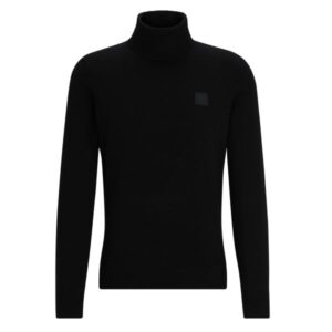 Boss Akiro Turtle Neck Sweater Zwart