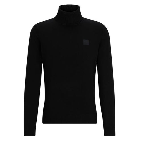 Boss Akiro Turtle Neck Sweater Zwart