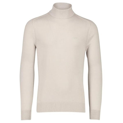Boss Avac Turtleneck Sweater Beige