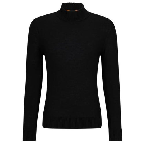 Boss Asac Turtleneck Sweater Zwart