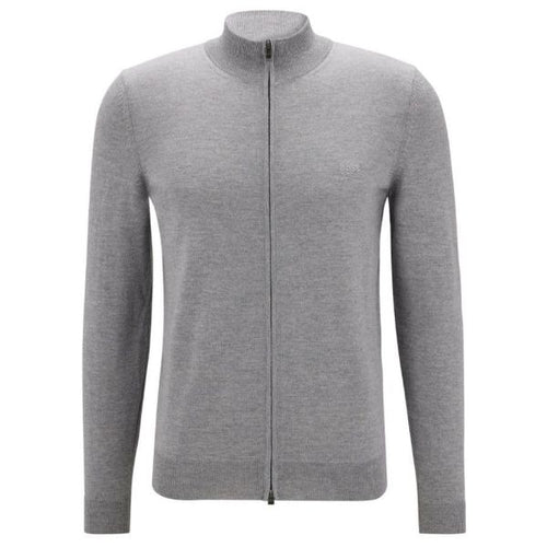 Boss Balonso Knit Vest Grijs