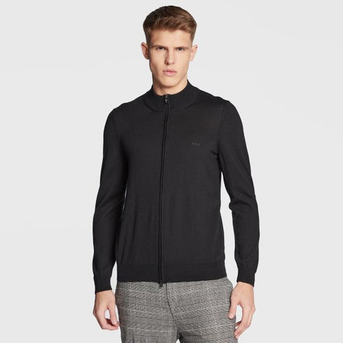 Boss Balonso Knit Vest Zwart