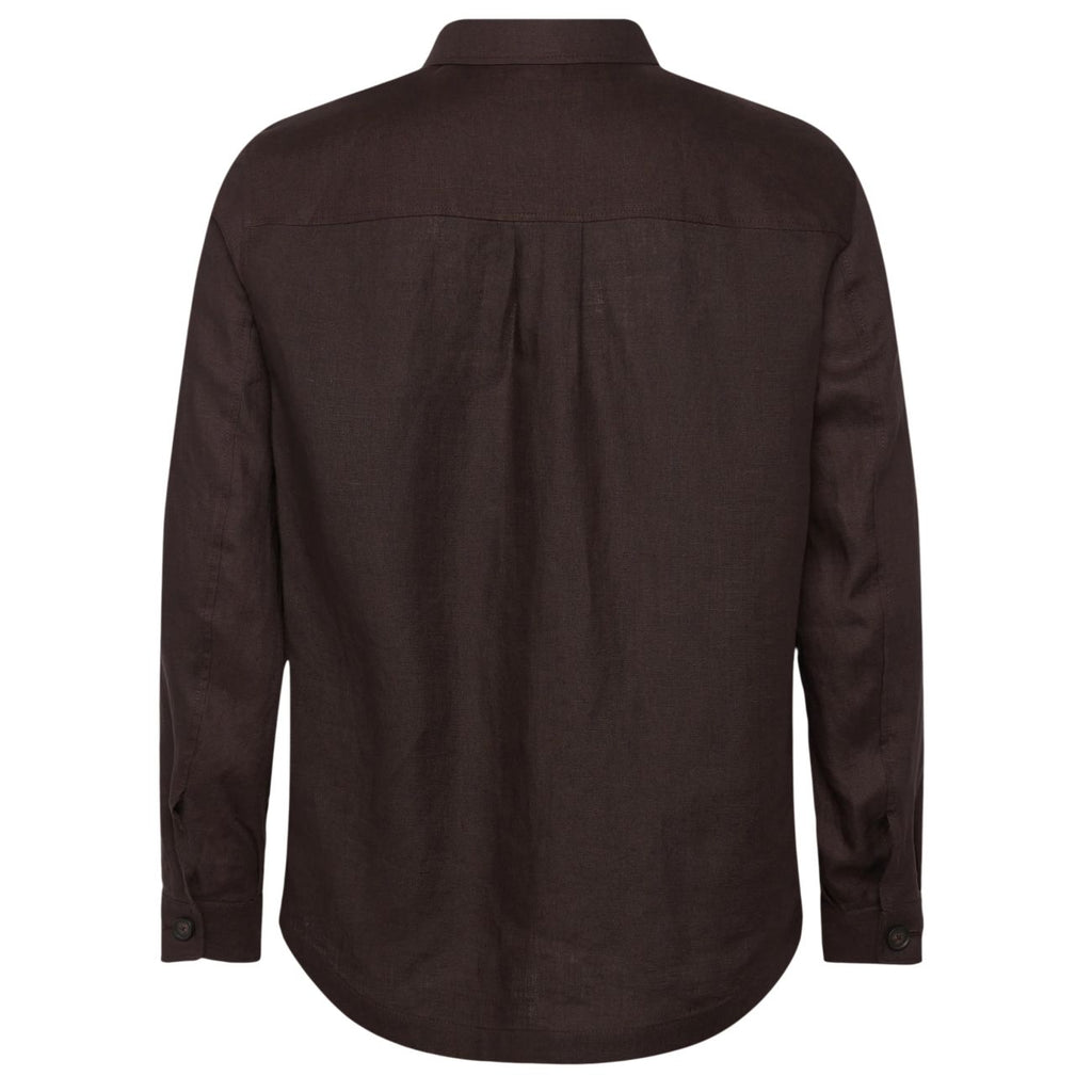 Boss Carper Overshirt Bruin