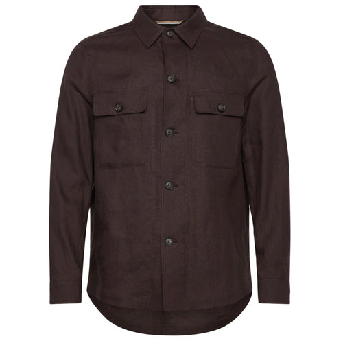 Boss Carper Overshirt Bruin