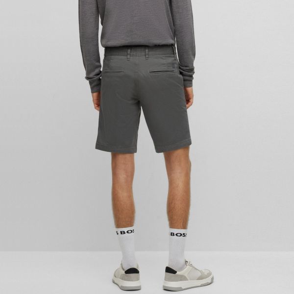 Boss Chino Short Antraciet