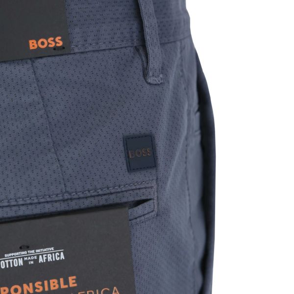 Boss Chino Short Donker Blauw