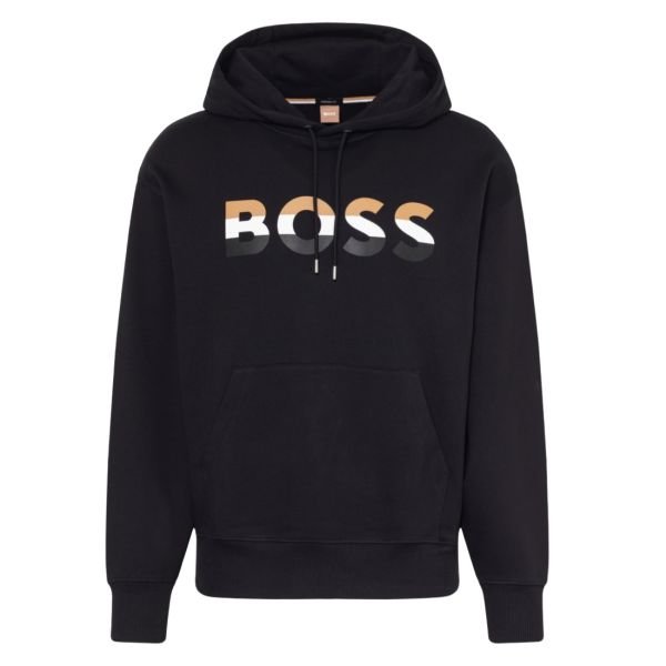 Boss Classic Logo Hoodie Zwart