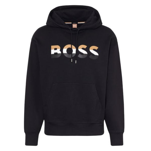 Boss Classic Logo Hoodie Zwart