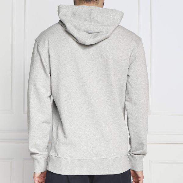 Boss Colour Logo Hoodie Grijs