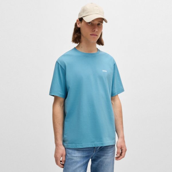 Boss Coral T-shirt Blauw