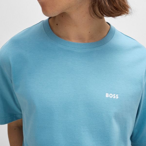 Boss Coral T-shirt Blauw