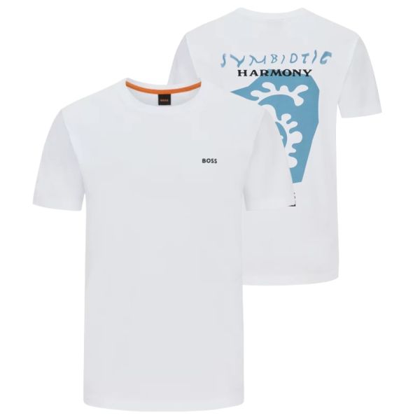 Boss Coral T-shirt Wit