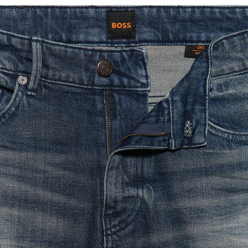 Boss Delano Jeans Donker Blauw