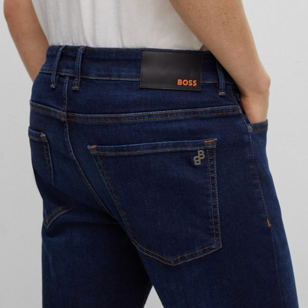 Boss Delano Jeans Donker Blauw