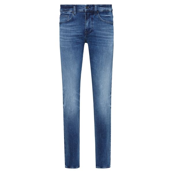 Boss Delaware Slim Jeans Blauw