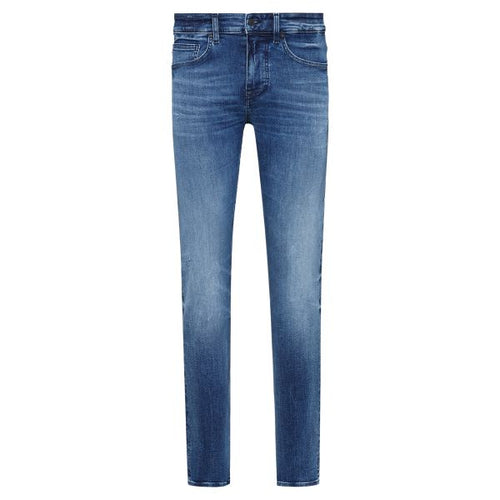 Boss Delaware Slim Jeans Blauw