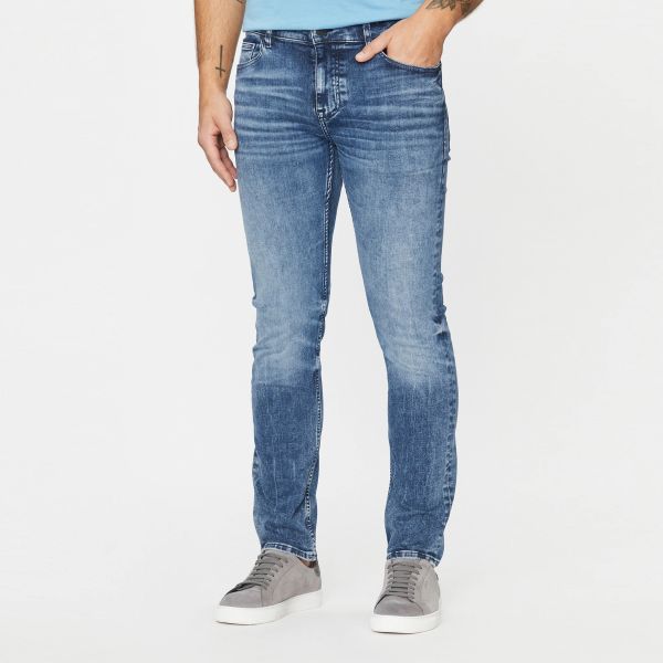 Boss Delaware Slim Jeans Blauw
