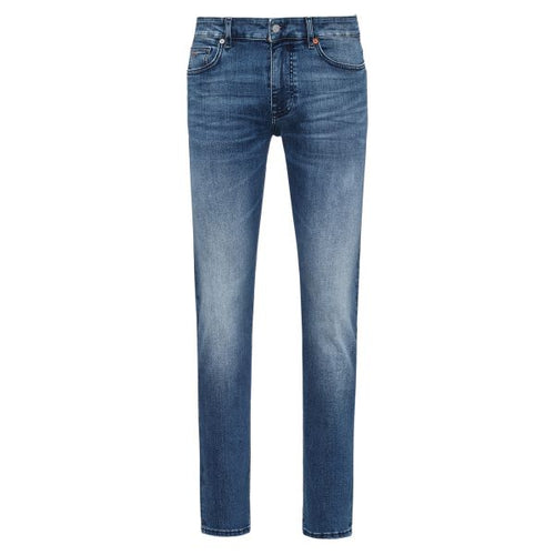 Boss Delaware Slim Jeans Blauw