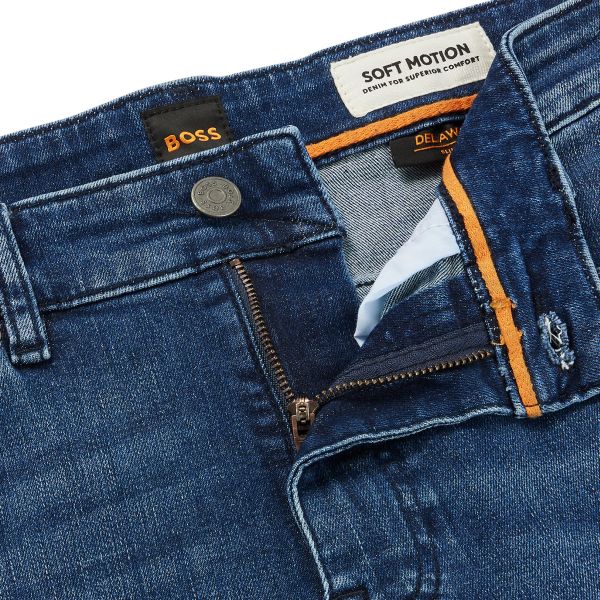 Boss Delaware Slim Jeans Navy