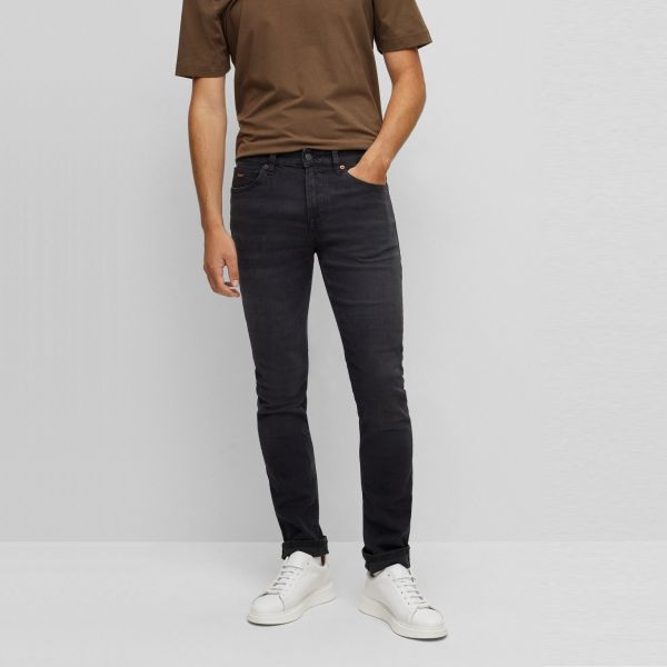 Boss Delaware Jeans Zwart