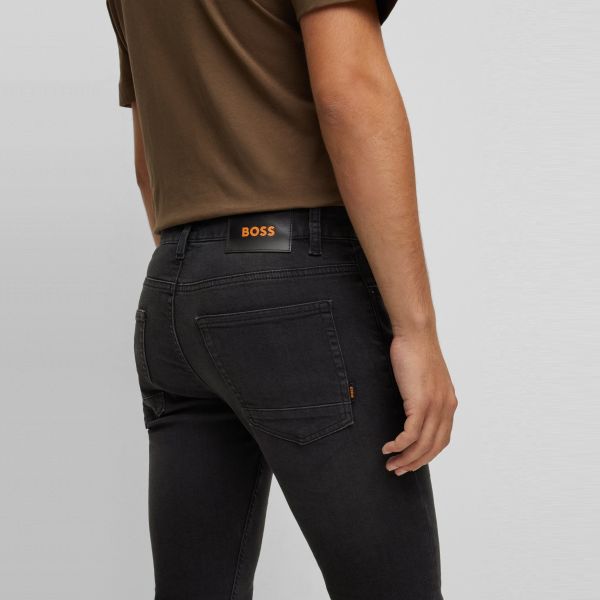 Boss Delaware Jeans Zwart