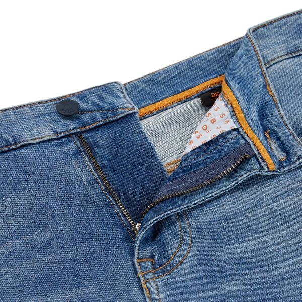 Boss Delaware Slim Jeans Blauw