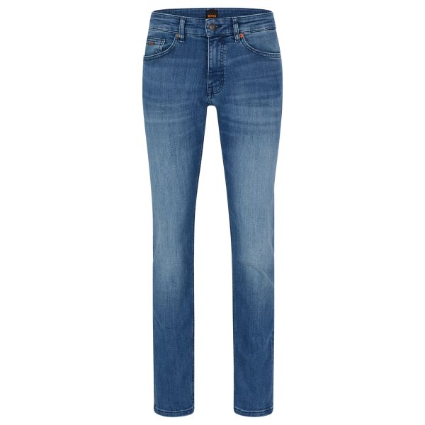 Boss Delaware Slim Jeans Blauw
