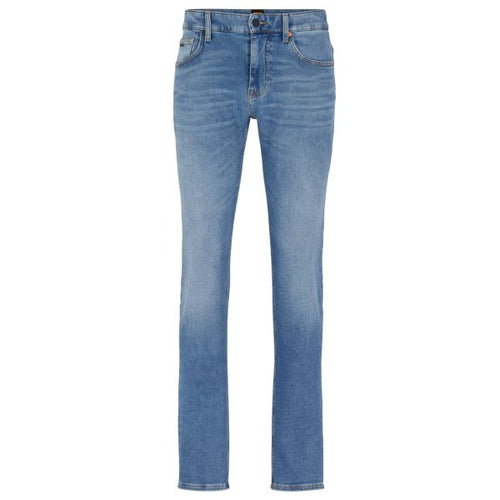 Boss Delaware Slim Jeans Blauw