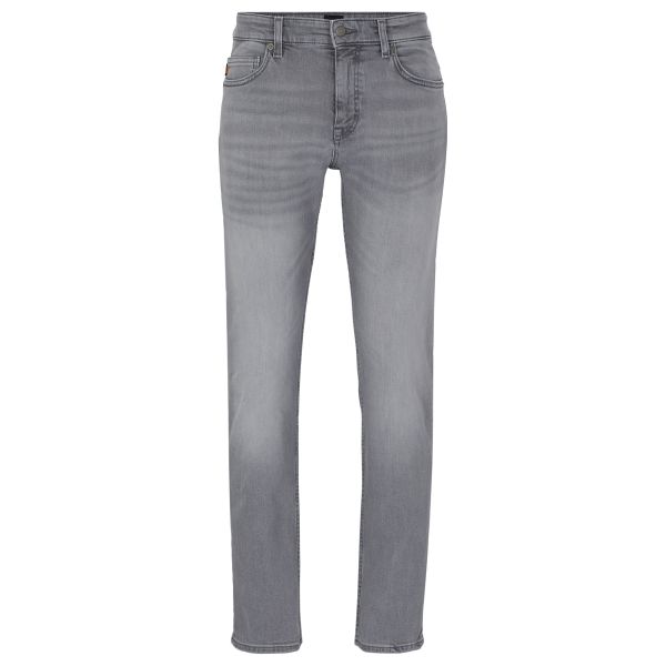 Boss Delaware Slim Jeans Grijs