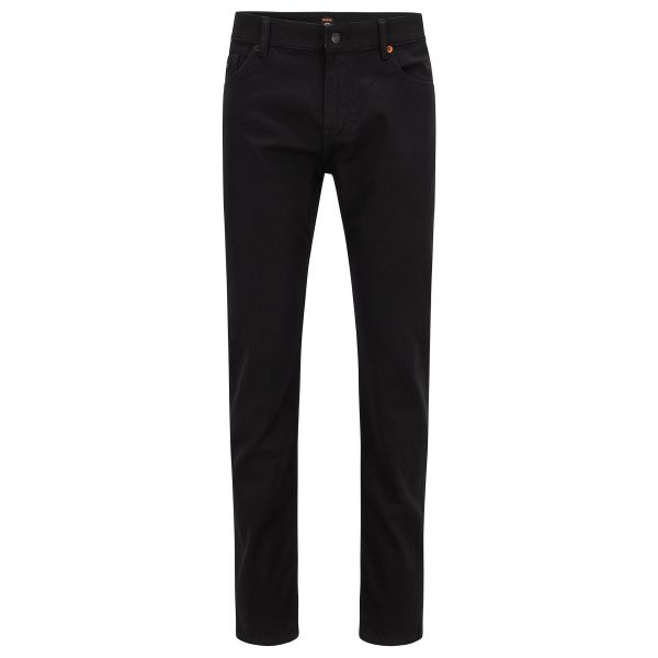 Boss Delaware Slim Jeans Zwart