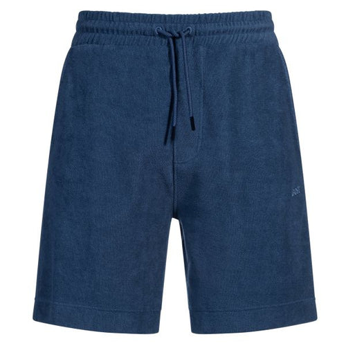 Boss Doubletowel Korte Broek Blauw