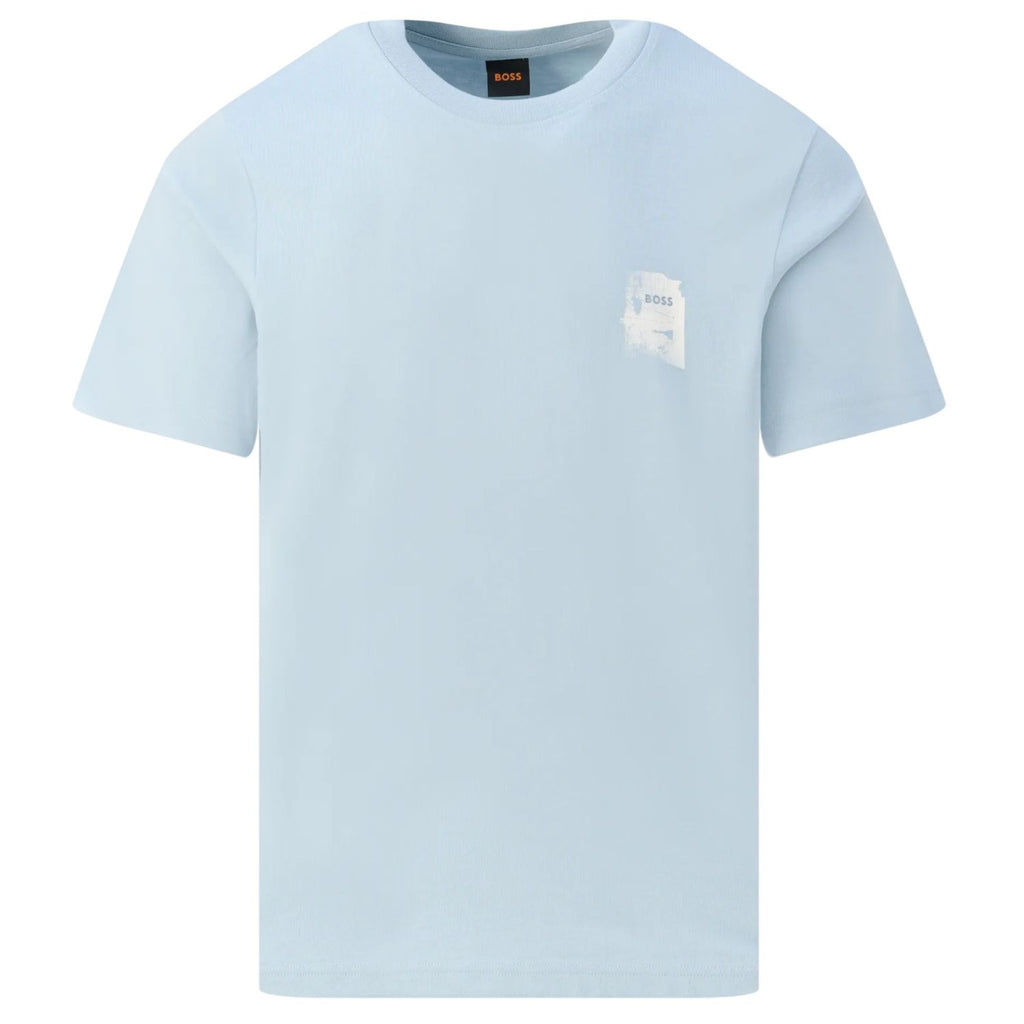 Boss Groove T-shirt Licht Blauw