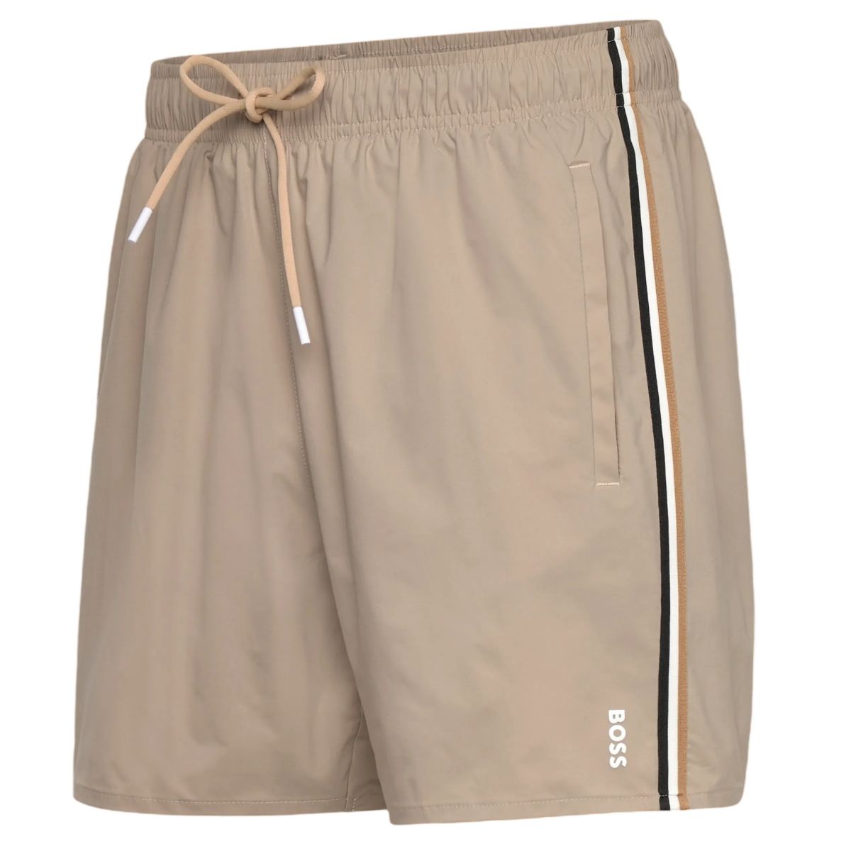 Boss Iconic Zwembroek Beige