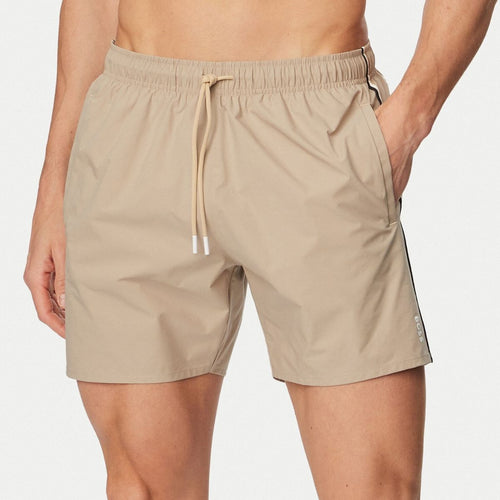 Boss Iconic Zwembroek Beige