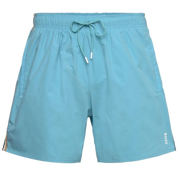 Boss Iconic Zwembroek Licht Blauw