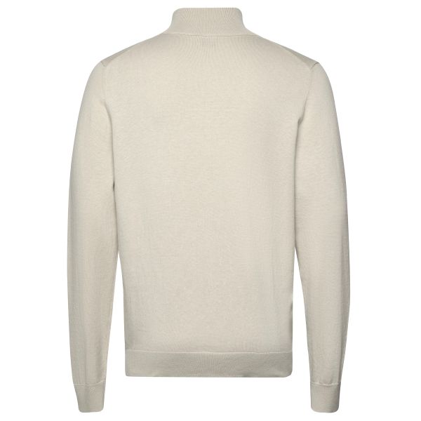 Boss Kanobix Zip Mock Sweater Beige