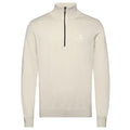 Boss Kanobix Zip Mock Sweater Beige