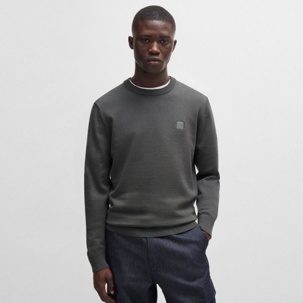 Boss Kanovano Sweater Antraciet
