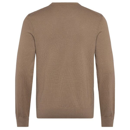 Boss Kanovano Sweater Donker Groen/Beige
