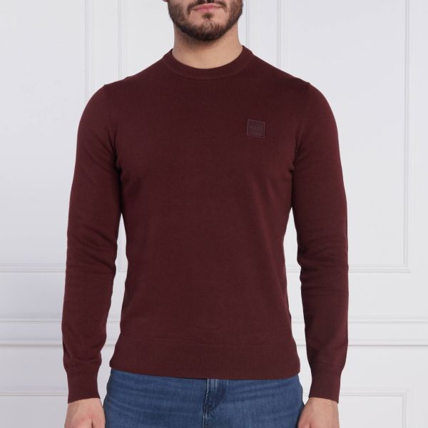 Boss Kanovano Sweater Bordeaux