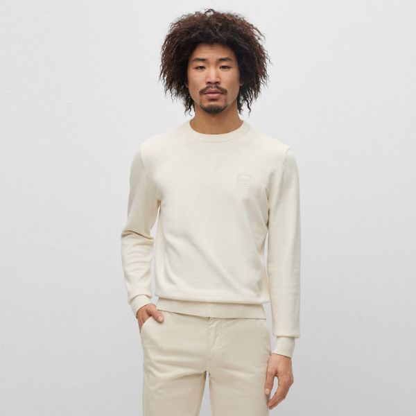 Boss Kanovano Sweater Off White