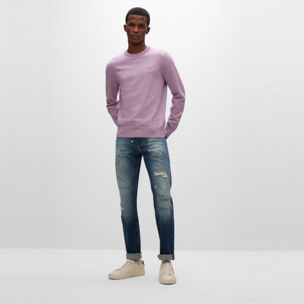 Boss Kanovano Sweater Paars