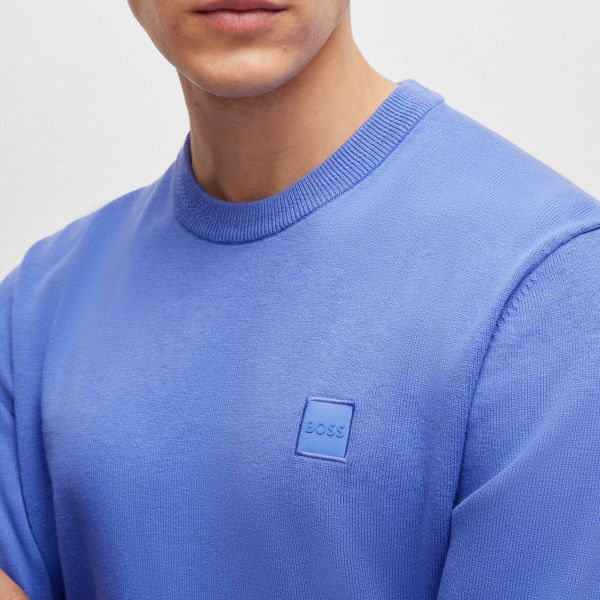 Boss Kanovano Sweater Paars/Blauw
