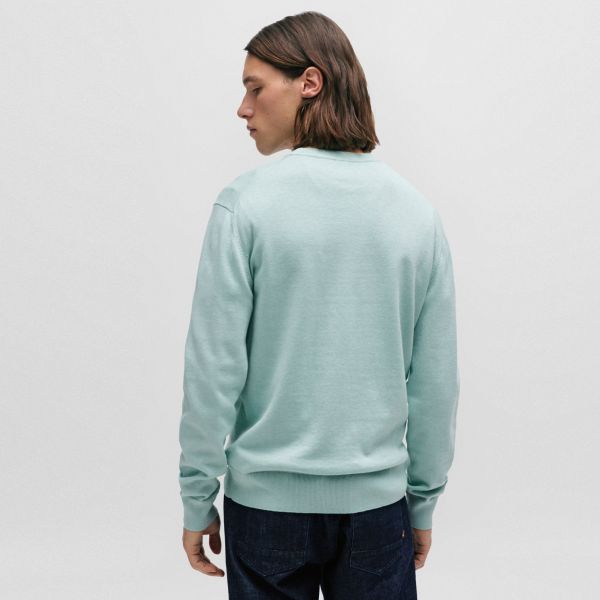 Boss Kanovano Sweater Turquoise